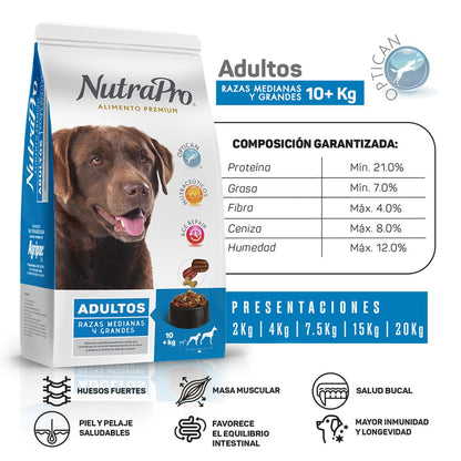 Nutrapro Adultos Razas Medianas y Grandes