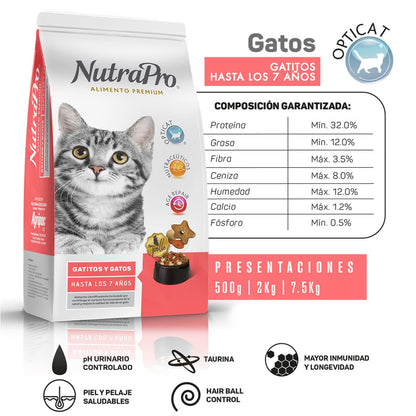 Nutrapro Gatos y Gatitos