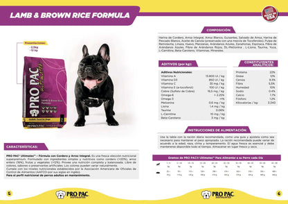 Propac Lamb & Brown Rice Formula