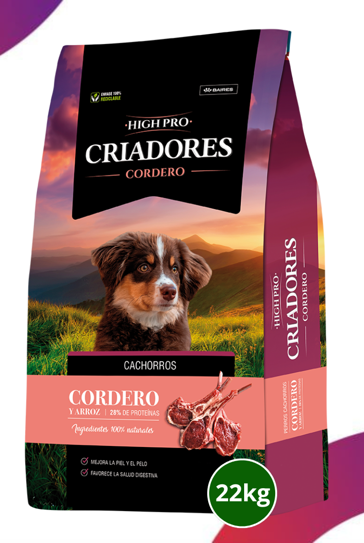 Maintenece Criadores High Pro Cordero. CACHORRO