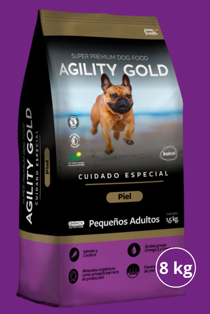 Agility Gold Cuidado Especial Piel Pequeños Adultos