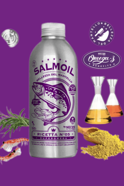 Salmoil Aceite de Salmón Para Piel y Pelaje Perros y Gatos